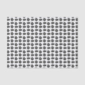 Retro Tiki Muster Seidenpapier (Vorderseite)