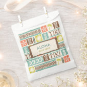 Retro Tiki Party Aloha Tropical Birthday Geschenktütchen (Ausgeschnitten)
