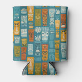 Retro-Tiki-Totems Dosenkühler (Vorderseite)