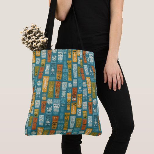 Retro-Tiki-Totems Tasche (Von Nahem)