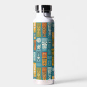Retro-Tiki-Totems Trinkflasche (Links)