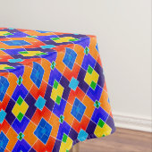 Retro Tile Design Tableclout Tischdecke (Beispiel)