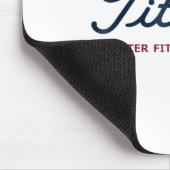 Retro Titleis-t Better Fit Better Game Mousepad (Ecke)