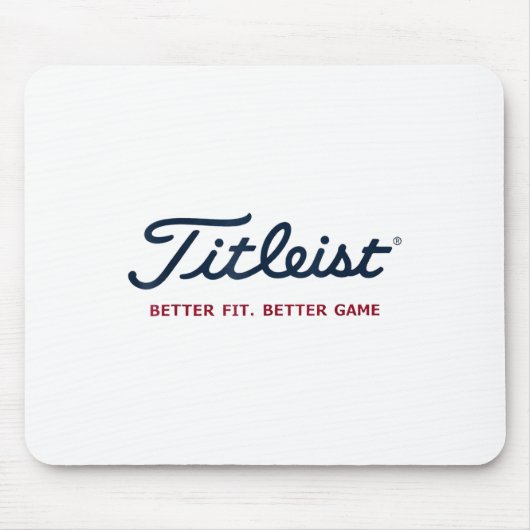 Retro Titleis-t Better Fit Better Game Mousepad (Vorne)