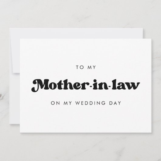 Retro To my mutter in the week day card (Vorderseite)