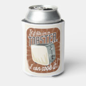 Retro Toaster Cooking Spaß Dosenkühler (Kanne Rückseite)