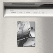 Retro-Toaster-Küchenkunst Kühlschrankmagnet (In Situ (Geschirrspüler))
