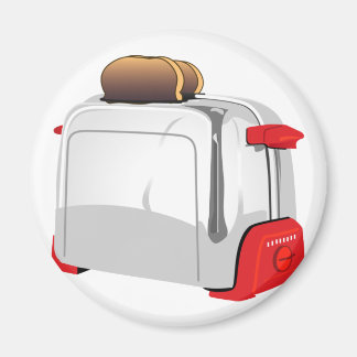 Retro Toaster Magnet
