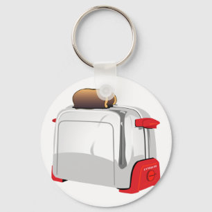 Retro Toaster Schlüsselanhänger