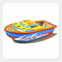 RETRO TOM BOAT T - SHIRT