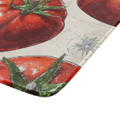 Retro-Tomaten Schneidebrett (Ecke)