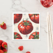 Retro-Tomaten Serviette (Beispiel)