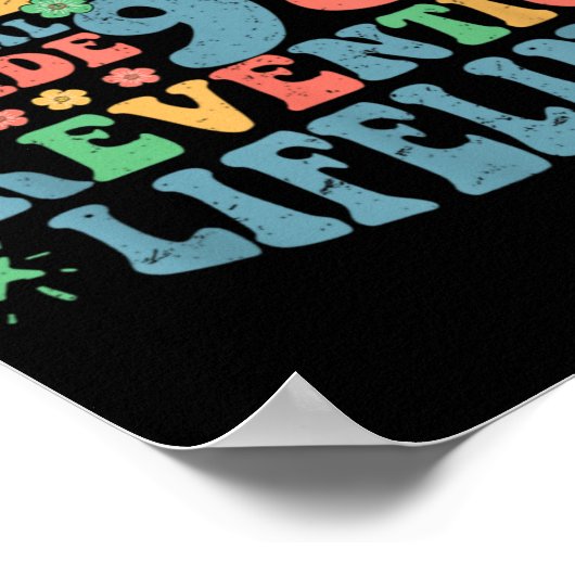 Retro Tomorrow Needs You 988 Suicide Prevention Aw Poster (Ecke)