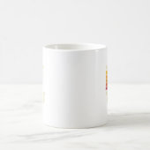 Retro Total Solar Eclipse 2024 Texas Usa Totality Kaffeetasse (Mittel)