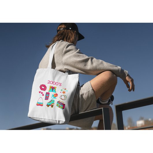 Retro Tote Bag 2000 Tragetasche