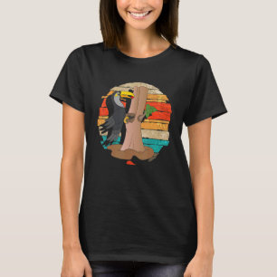 Retro Toucan Exotic Bird Animal Tropical Toucan T-Shirt