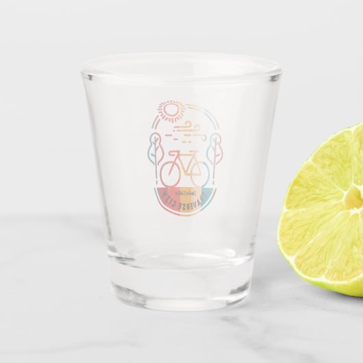 Retro-Tour Schnapsglas (Rückseite)