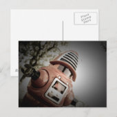 Retro Toy Robby Robot 02 Postcard Postkarte (Vorne/Hinten)