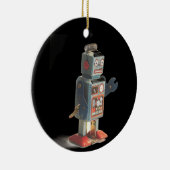 Retro Toy Robot Keramik Ornament (Rechts)