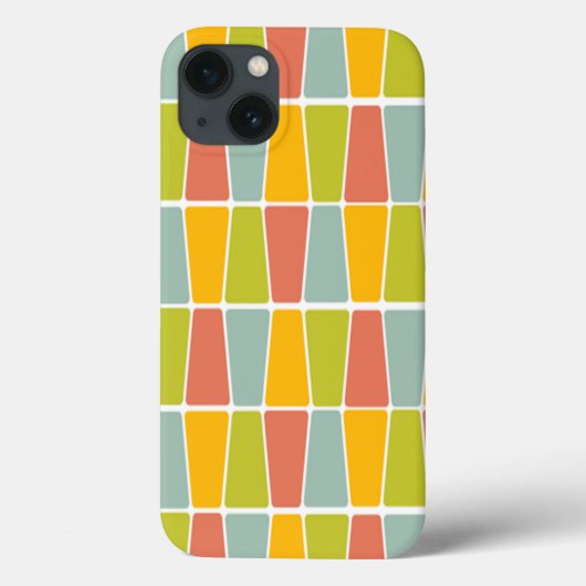 Retro Trapezoiden Case-Mate iPhone Hülle (Rückseite)