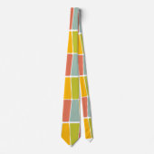 Retro Trapezoids Neck Tie Krawatte (Vorderseite)