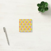 Retro Trapezoids Post-it Klebezettel (Büro)