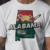 Retro Travel Iconic Alabama Graphic T-Shirt