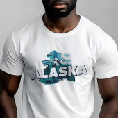Retro Travel Iconic Alaska Graphic T-Shirt