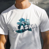 Retro Travel Iconic Alaska Graphic T-Shirt