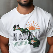 Retro Travel Iconic Hawaii Grafik T-Shirt