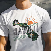 Retro Travel Iconic Hawaii Grafik T-Shirt
