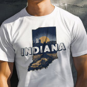Retro Travel Iconic Indiana Graphic T-Shirt