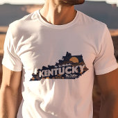 Retro Travel Iconic Kentucky Graphic T-Shirt