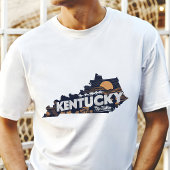 Retro Travel Iconic Kentucky Graphic T-Shirt