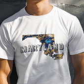 Retro Travel Iconic Maryland Graphic T-Shirt