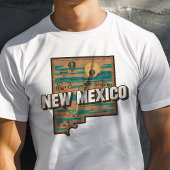 Retro Travel Iconic New Mexico Graphic T-Shirt