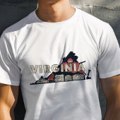 Retro Travel Iconic Virginia Graphic T-Shirt