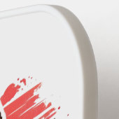 Retro Travel Map North Carolina Staat Pickleball Schläger (Linke Seite)