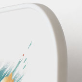 Retro Travel Map Pennsylvania Staat Pickleball Schläger (Linke Seite)