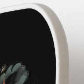 Retro Travel Map von Maryland Staat Pickleball Schläger (Linke Seite)