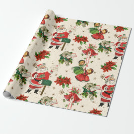 Retro Treasure Weihnachtswrapping Paper Geschenkpapier