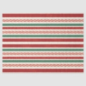 Retro Treasures Christmas stripes Seidenpapier (Vorderseite)
