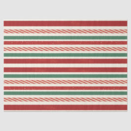 Retro Treasures Christmas stripes Seidenpapier