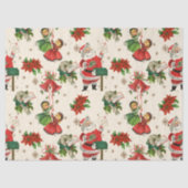 Retro Treasures Christmas Tissue Paper Seidenpapier (Vorderseite)
