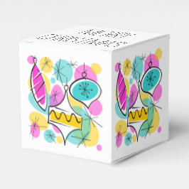 Retro Tree Baubles Frohe Weihnachten Klassik Geschenkschachtel