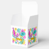 Retro Tree Baubles Frohe Weihnachten Klassik Geschenkschachtel (Geöffnet)