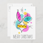 Retro Tree Baubles Group - Weihnachten (Vorne/Hinten)