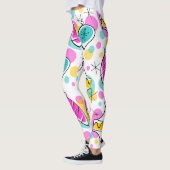 Retro Tree Baubles Leggings (Links)