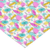 Retro Tree Baubles Multi 360 tablecloth Tischdecke (Schrägansicht)