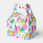 Retro Tree Baubles Multi Gevor Box Geschenkschachtel (Vorderseite)